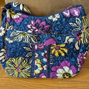 Floral Quilted Shoulder Bag - Multicolor